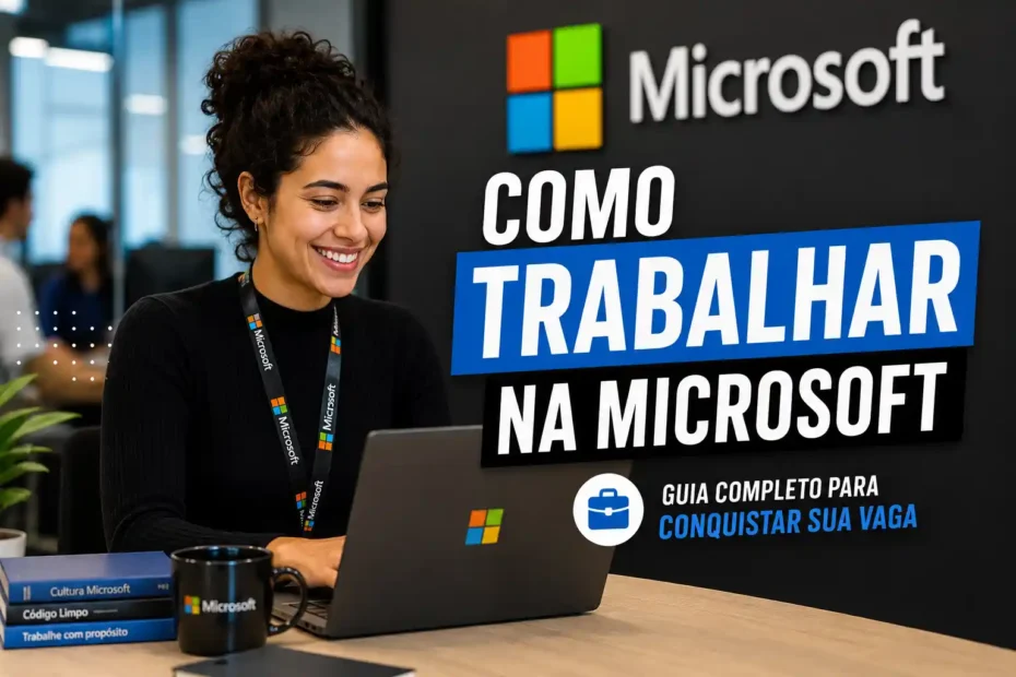 Como trabalhar na Microsoft: guia completo para entrar, salário e dicas