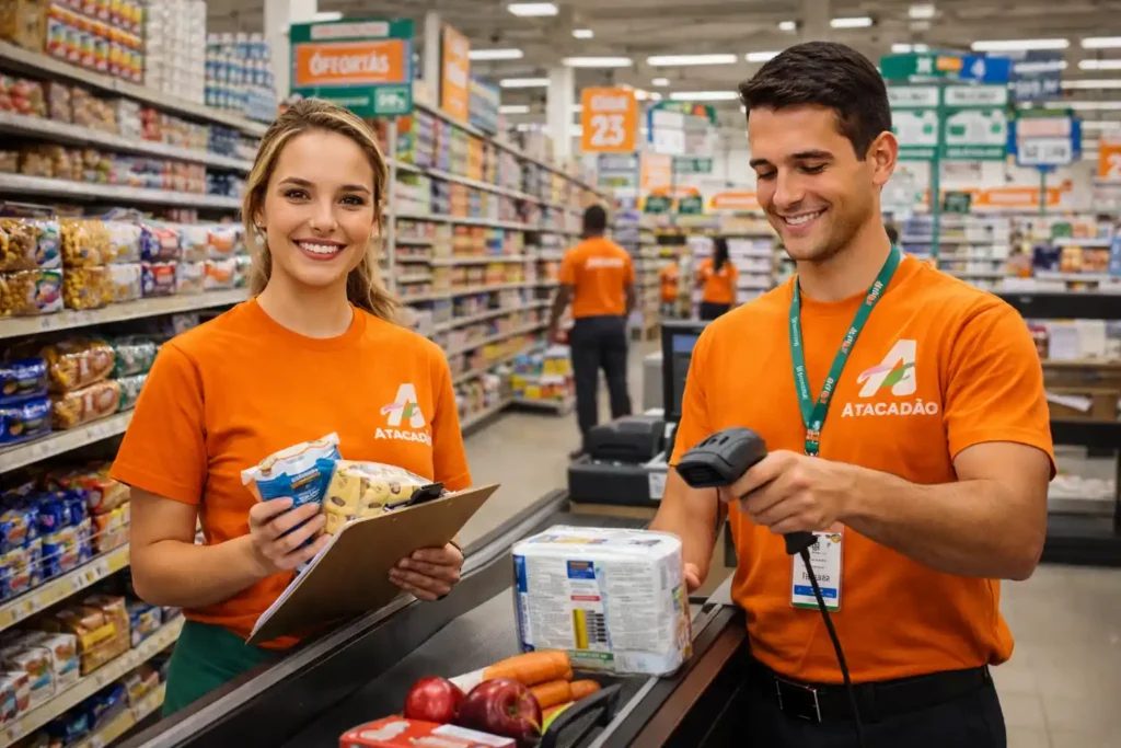 Vagas de emprego disponíveis no Atacadão