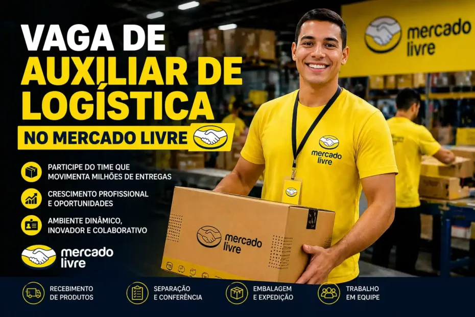 Auxiliar de Logística no Mercado Livre: Como se candidatar