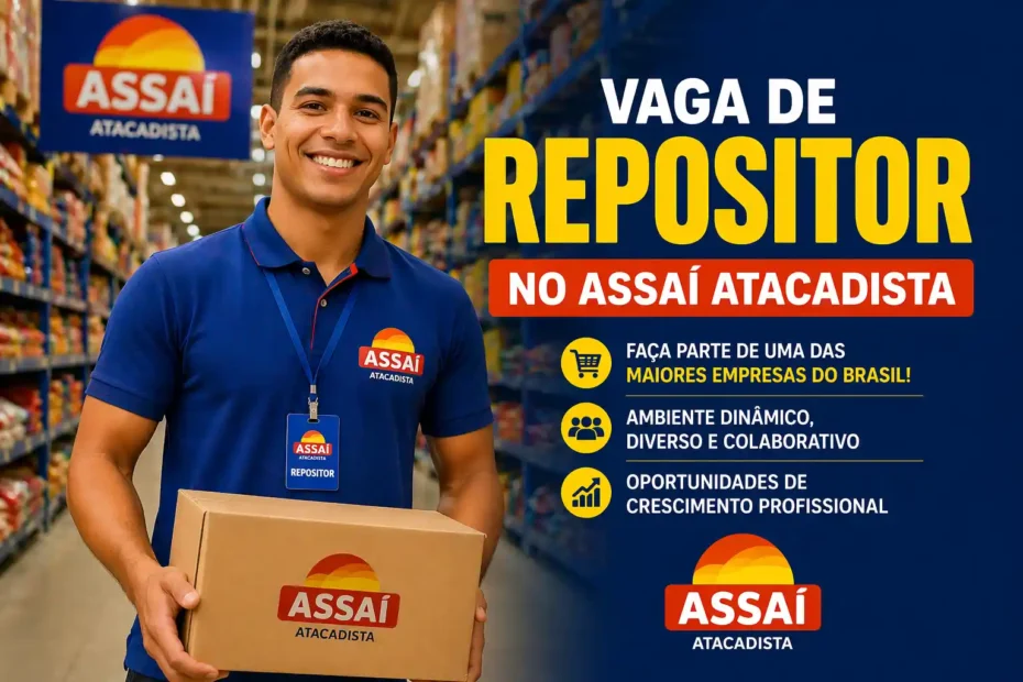 Repositor no Assaí Atacadista: Como enviar currículo