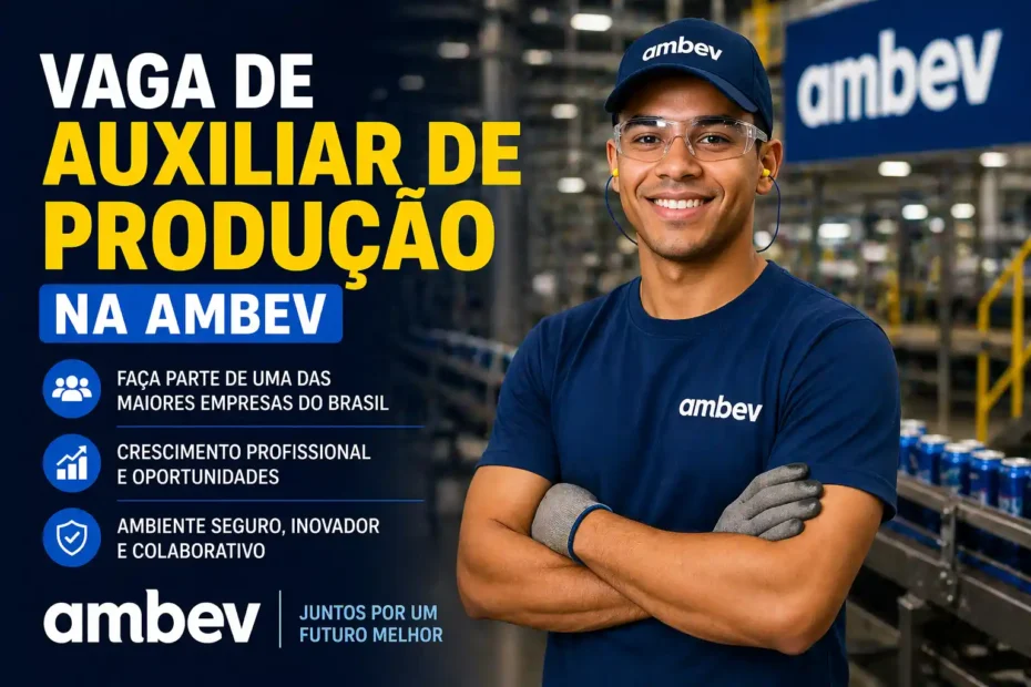 Auxiliar de Produção na Ambev: veja como conseguir uma vaga