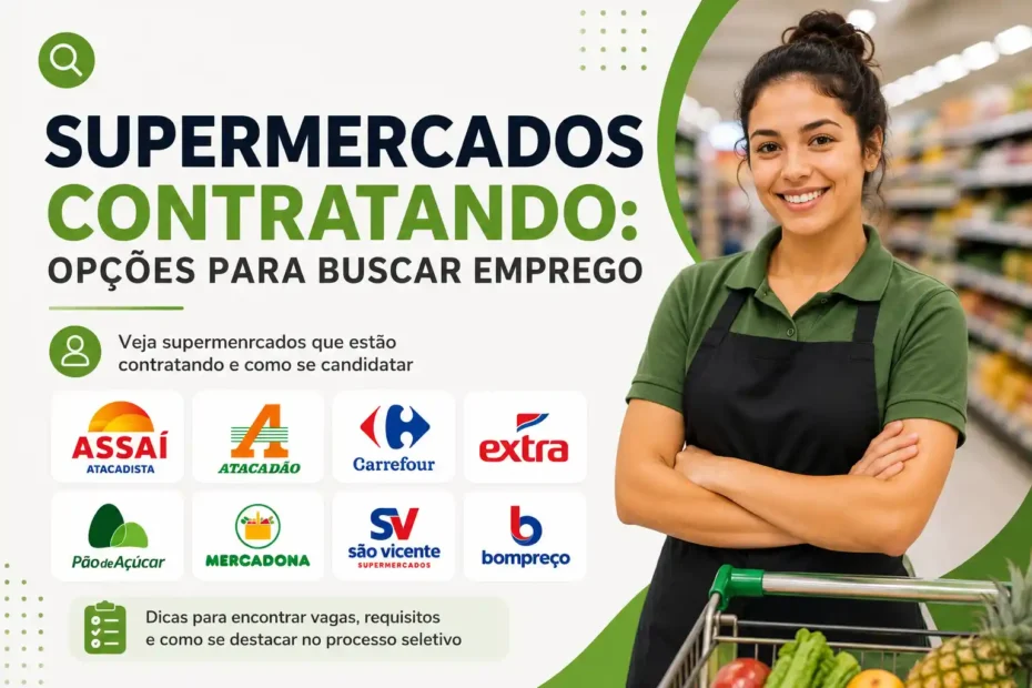 Supermercados contratando