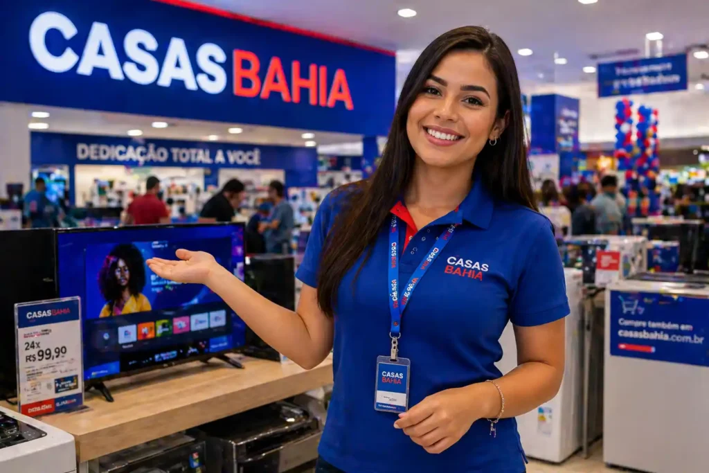 Como conseguir vagas na Casas Bahia na sua cidade