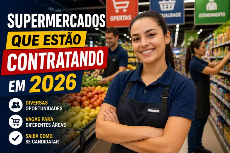supermercados contratando