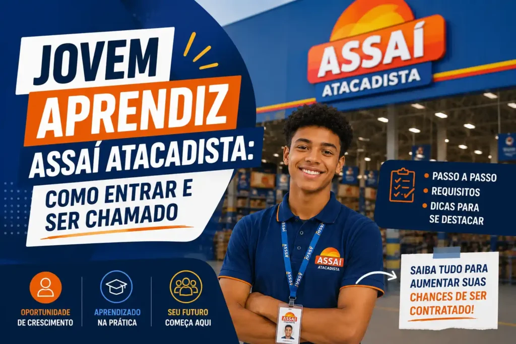 Jovem Aprendiz Assaí Atacadista: como entrar e ser chamado