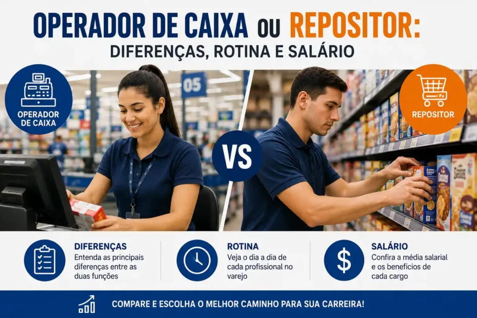 Operador de Caixa ou Repositor