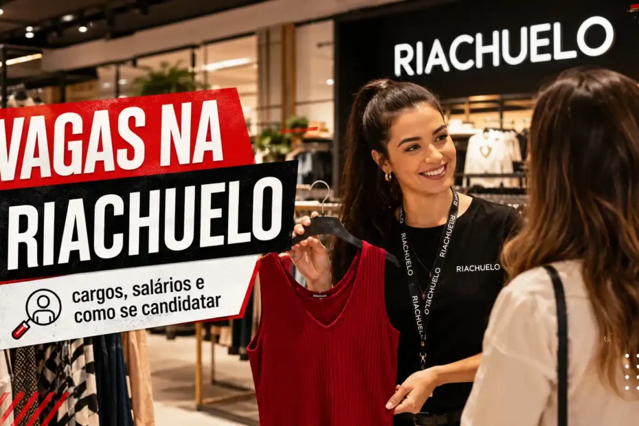 Vagas na Riachuelo