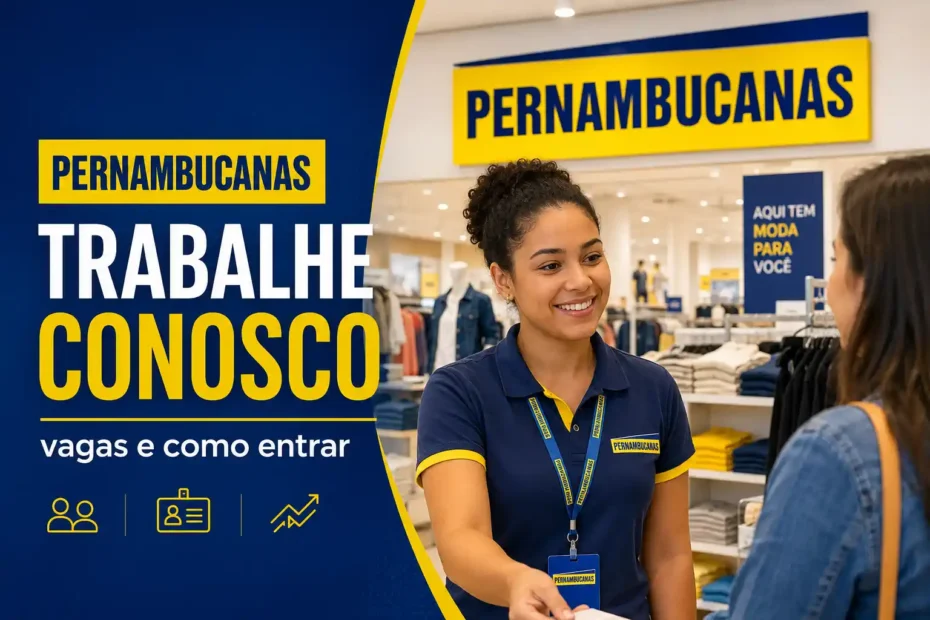 Pernambucanas Trabalhe Conosco: vagas e como entrar