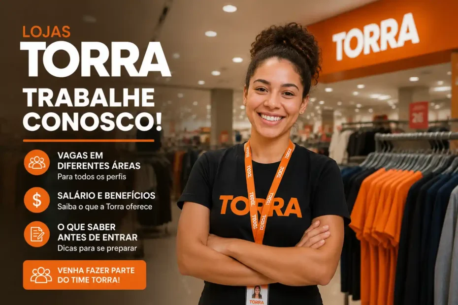 Lojas Torra Trabalhe Conosco